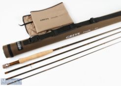 Greys Stream flex 10ft fly rod 4pc line 5#, with light use in MCB and cordura tube
