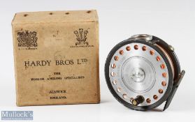 Hardy Bros England 3 ¾” St George alloy fly reel with presentation engraving to faceplate ‘Tullibole