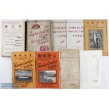 Selection of Hardy Supplements and Paperwork incl 1937 Coronation edition, pages overall clean