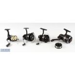 Mixed Selection of reels to include K P Morritt Intrepid Elite fixed spool reel in good condition,