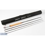 Greys GRXi+ 7ft 6in fly rod 4pc, line 4#, appears unused in cordura tube