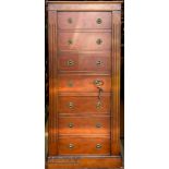 Fine and Stunning “The Wellington” Model 301 Gun Cabinet in Yew Wood Finish made by 21st Century