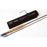 Shakespeare Plueger Medalist Graphite fly rod 2.55 m, 2pc line 5/6, in MCB, appears with very