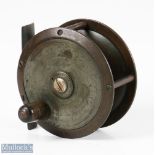 Lucas STL Safety reel 3 ¼” bronze brass reel with constant check, maker’s details to face plate,