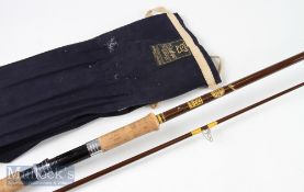 Hardy Bros Coastmaster 9ft spinning rod 2pc retailed by H. Monk of Chester with mcb