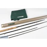 Sage 10151-4 Graphite IV salmon rod 15ft 1ins 4pc line 10, 10 5/8oz, small section of third male