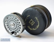 Hardy Marquis 8/9# alloy fly reel – double check mechanism, correct smooth alloy foot, U shaped