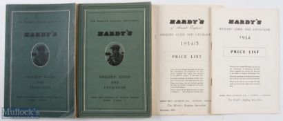 1954 and 1955 Hardy Bros Anglers’ Guides 61st and 62nd editions with 1954 and 1954/55 price guide