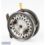 Hardy Bros England Silex Major 4” casting reel internally stamped R.M.S (Robert Marshall Scott