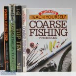 Fishing Books x4 – Bruce Vaughan “Top Ten”, William Currie “A Gamefisher’s Year”, Rickards, Webb &