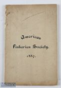 Transactions of the American Fisheries Society 16th annual meeting, held at the National Museum,