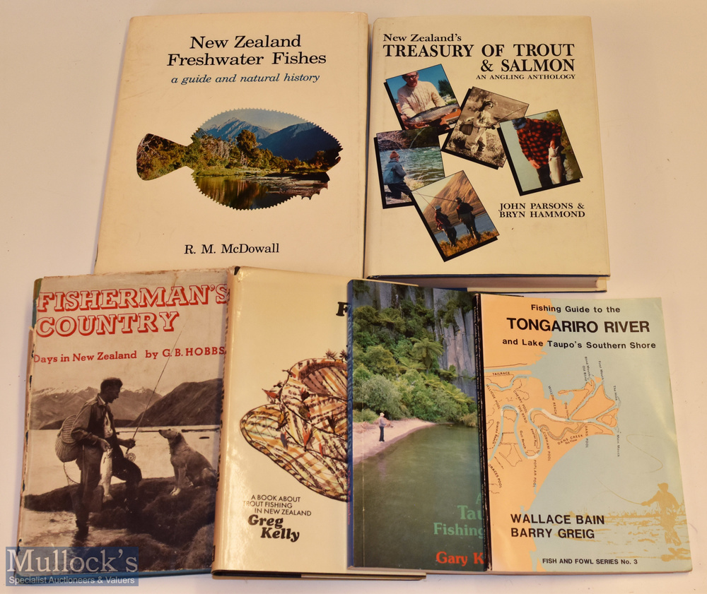 Selection of New Zealand Fishing related books and guides titles include New Zealand Freshwater - Image 2 of 2