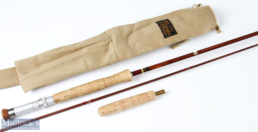 Sharpe’s ‘The Scottie’ made for Farlows sea trout fly rod 9ft 2pc 7/8 with butt extension, light