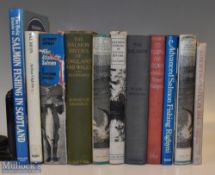 Selection of Salmon related Fishing Books including The Haig Guide to Salmon Fishing in Scotland,