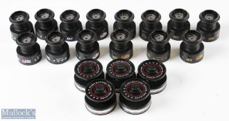 Abu Cardinal Spare Spools (19) for various models, all unused