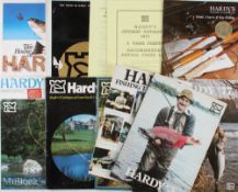 1970 – 1979/80 Hardy Bros Anglers’ Catalogues and Price List Supplements appears in mixed condition,