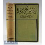Francis Francis – A Book on Angling, 1920, with coloured plates of salmon flies with other