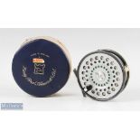 Hardy Bros England St Aidan 3 ¾” alloy fly reel with u line guide, rim tensioner, alloy smooth foot,