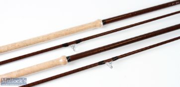 2x Old School Roger Surgay ltd ed Signature Series 12ft Carp rods 2pc, ltd edition only 250 made,