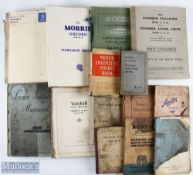 Box of Service Manuals and Parts Lists – Both Cars and Trucks including Commer Karrier, Humber