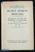 Autograph – Winston Churchill (1874-1965) British Prime Minister Signed Book entitled ‘Secret