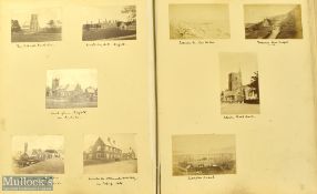 Victorian Photograph Album/Railway Engine Album – Compiled by Geoffrey Egerton Warburton, probably