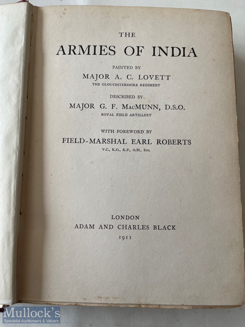 India - The Armies of India Book by Major A.C. Lovett c1911. An in depth look into the regiments - Image 2 of 6