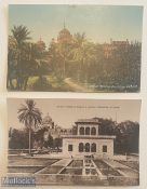 India – Sikh c1900s antique postcards depicting Sikh monuments of Lahore including Ranjit Singh