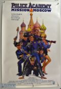 Original Movie/Film Poster Police Academy Mission to Moscow - 40 x 30 Starring Christopher Lee,
