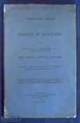 Prisons In Scotland, Annual Report 1864. An 83 page publication regarding details about Prisons on