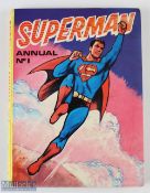 Superman No.1 Annual by Brown Waton Ltd, printed by National Periodical Publications 1972