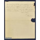 Richard Trevithick – Engineer and Railway Pioneer Lawyer Letter an original letter from 1810 from