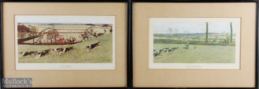 Cecil Aldin (1870-1935) Coloured Hunting Prints to include ‘The Atherstone’, ‘The Quorn’, ‘The