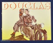Douglas Motor Cycles 1938 Sales Catalogue. An interesting 8 page sales catalogue illustrating and