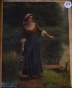 Rare ‘Rustic Beauty’ Pears annual 1912 taken from the water colour by William Affleck, framed