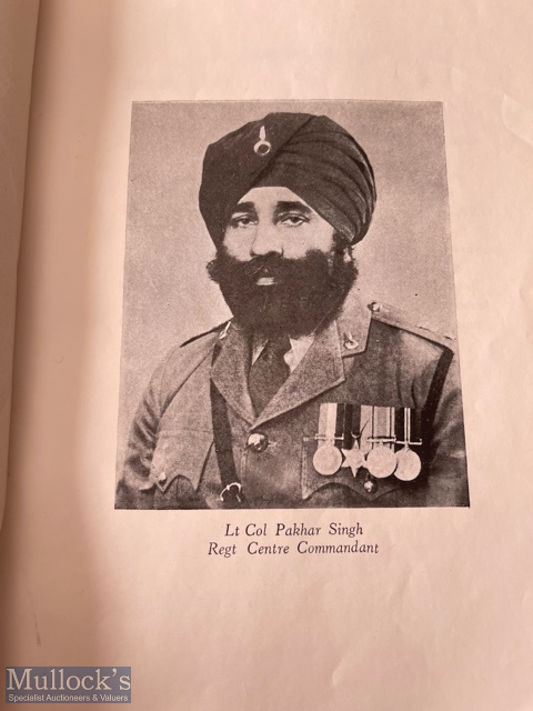 India - c1957 original military booklet the Khanda, the Sikh light infantry newsletter c1957 - Image 3 of 3