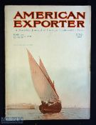 Foreign Trade Publication ‘American Exporter’ 1927 a monthly Journal of Foreign Trade 50th Year,