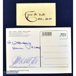 America - Autograph – Cyrus West Field (1819-1892) Signed Cutting an American Businessman and