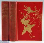 Japan – Japan and Her People Book by Anna C. Hartshorne publ’ Philadelphia 1902, 1st ed, two volumes