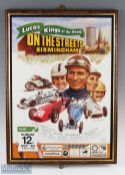 Lucas Kings of the Roads Birmingham Motorsport Poster 1980 mf&g, 66cm x 47cm