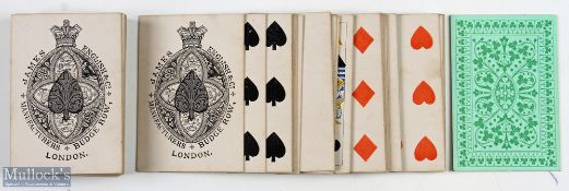 Bezique Pack Of Playing Cards Complete 2 x 32/32 Circa 1860-70s Manufactured by James English & Co.,