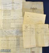 Various Documents Relating to a F Gigg such as a Marriage Certificate dated 1864 in Kent, a