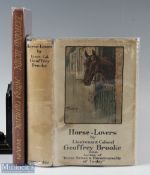 Horse-Lovers 1927 Book by Lt Col Geoffrey Brooke with illustrations by Snaffles, rare with