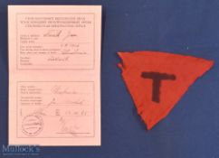 WWII Czechoslovak Repatriation Office Registration Card for inmate Jan Novak appears on database