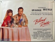 Original Movie/Film Posters Blind Date - 40 x 30 Starring Bruce Willis, Kim Basinger issued by