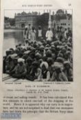 India – Golden Temple Print Original print showing school boys of Amritsar at the Sikhs sacred tank,