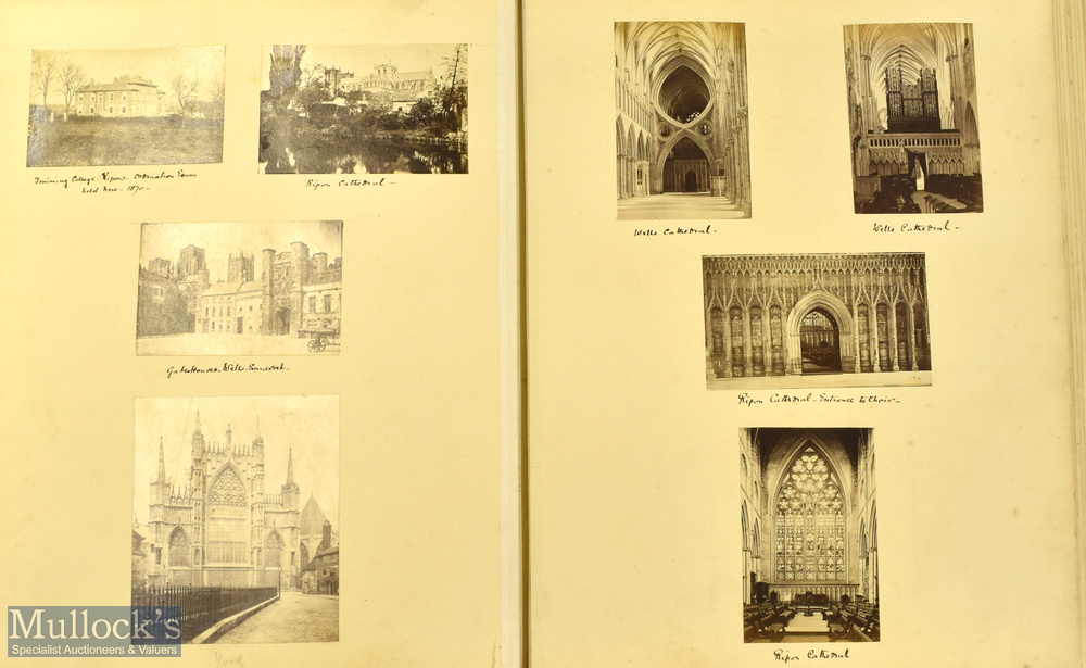 Victorian Photograph Album/Railway Engine Album – Compiled by Geoffrey Egerton Warburton, probably - Image 4 of 5