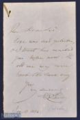 Robert Benton Seeley (1798-1886) – ‘Father of the Publishing Trade’ Autographed Letter dated 1854 to