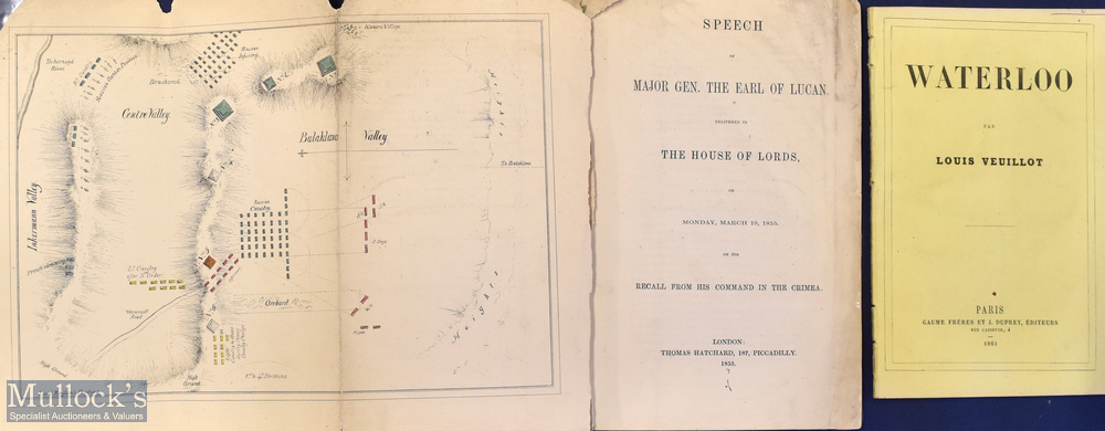 Military – Speech of Major General The Earl of Lucan delivered in the House of Lords 19 March 1855