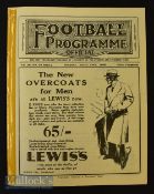 1929/30 Everton v Birmingham City Div. 1 match programme plus Liverpool reserves v Wolves reserves